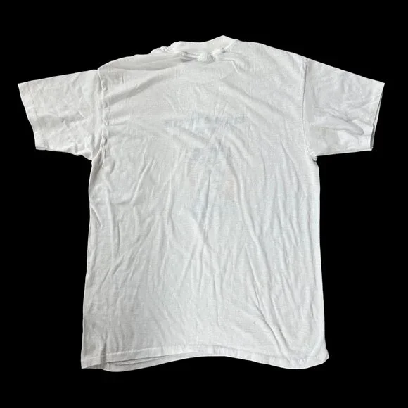 Vintage White House Oliver North For President T Shirt XL 80s USA Single Stitch - Picture 3 of 12